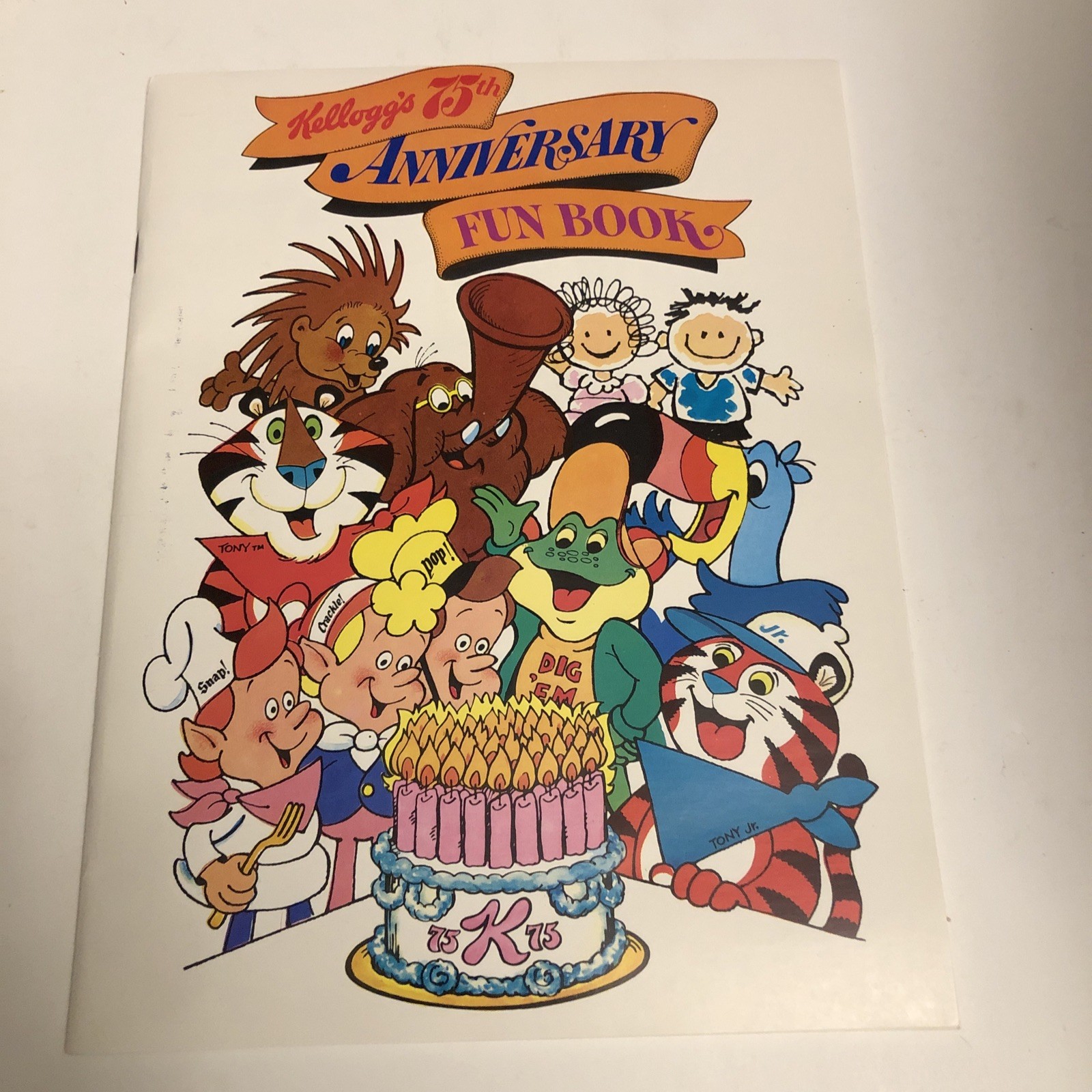 KELLOGG\'S 75TH Anniversary Fun Book, Never Been Used - In Original Mailer