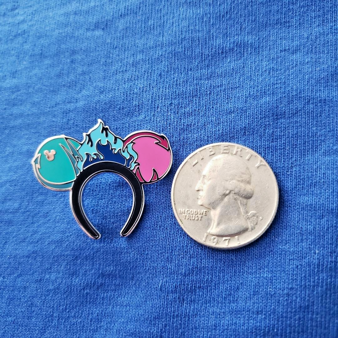 DLR Hades Ear Headbands Set Hidden Mickey Disney Pin 2026  Wave A