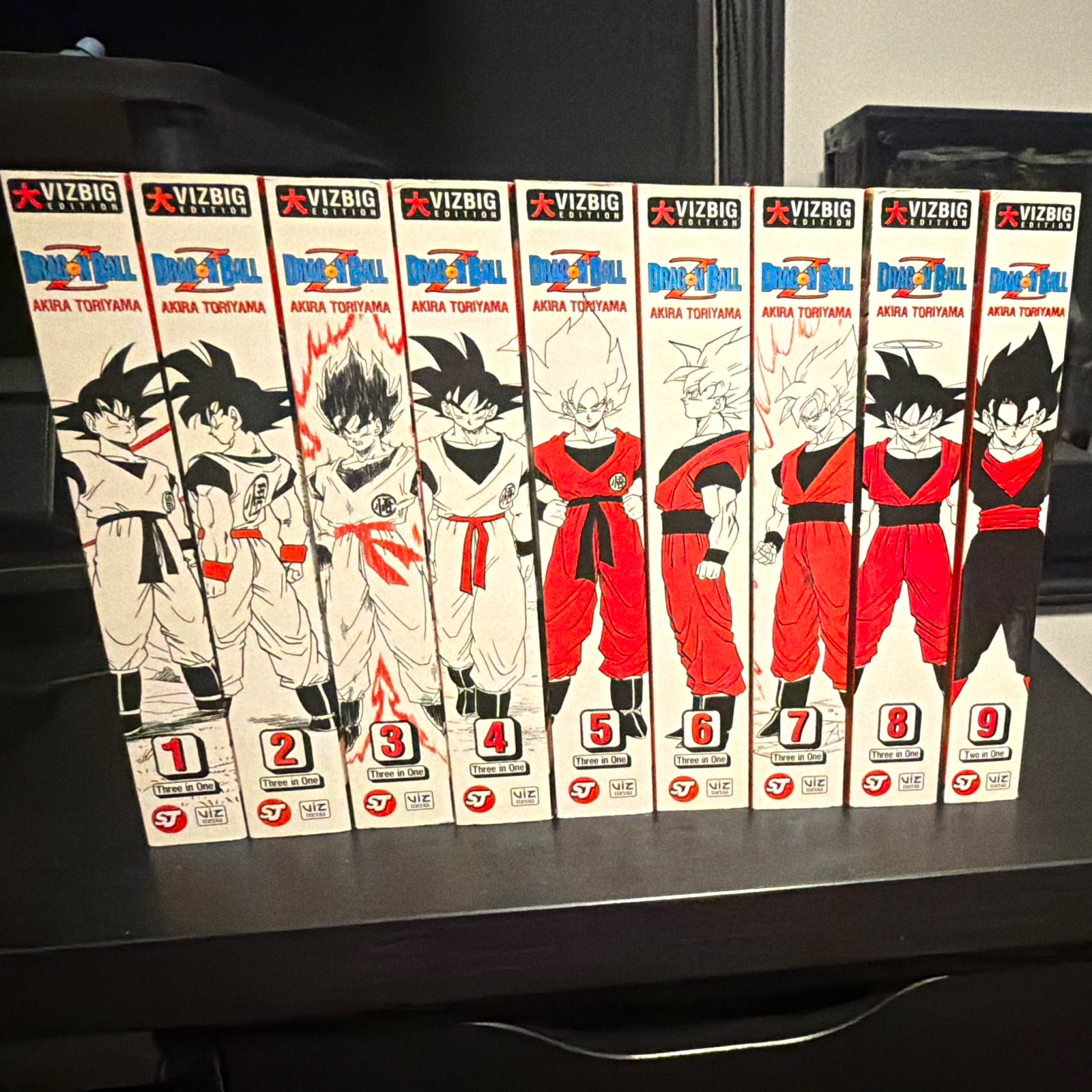 Dragon Ball VIZBIG Edition Vol 1-9 Manga Lot English Akira Toriyama