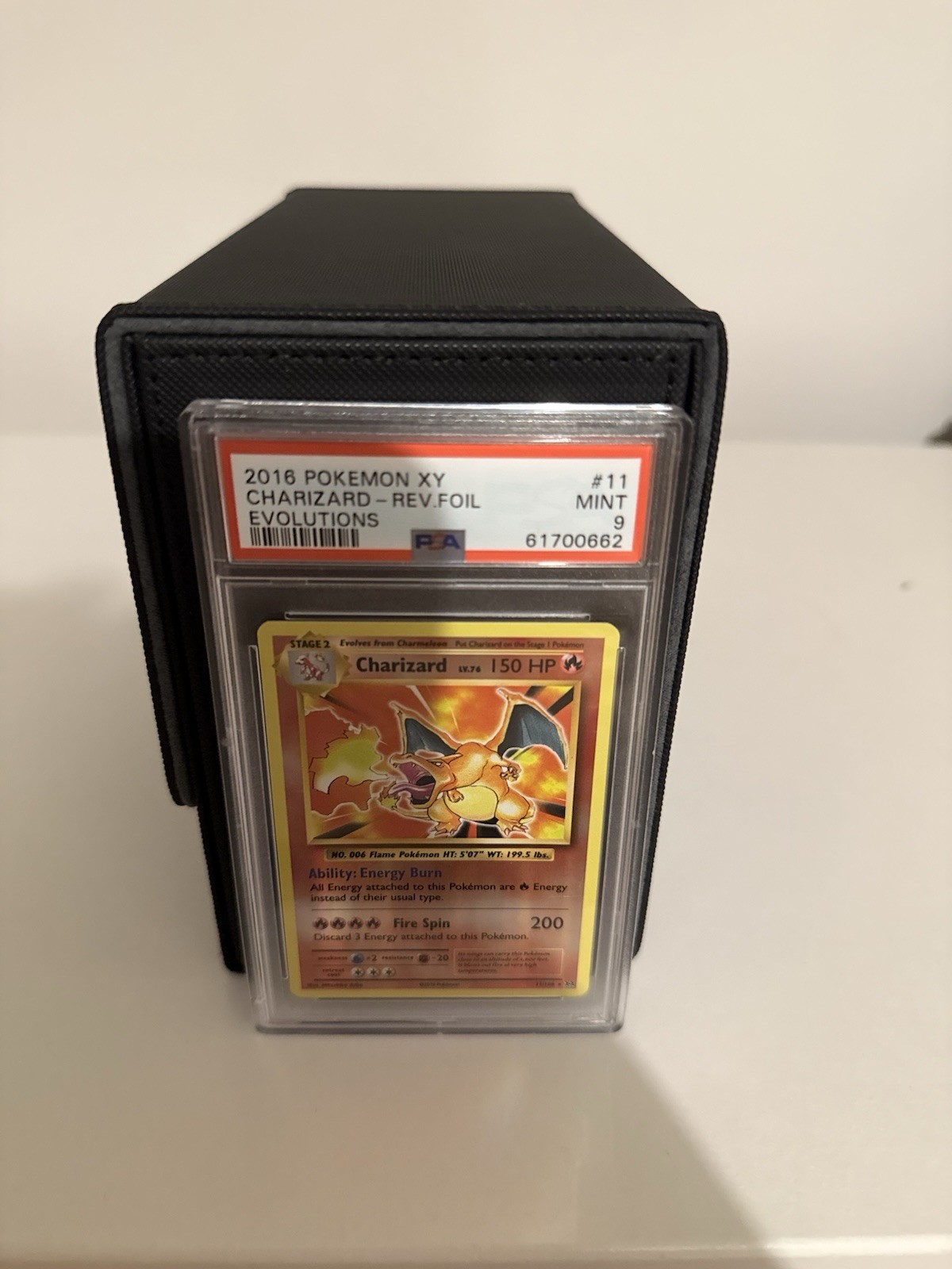 Pokemon Cards: Evolutions Reverse Holo: Charizard  11/108 PSA 9