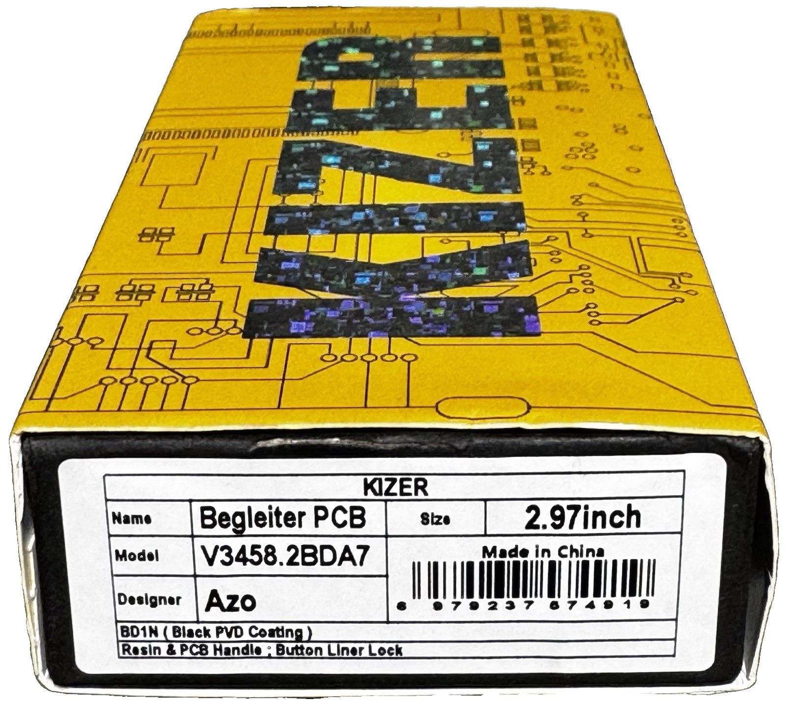 Kizer Begleiter PCB numbered to 196/200  sold out New in the box
