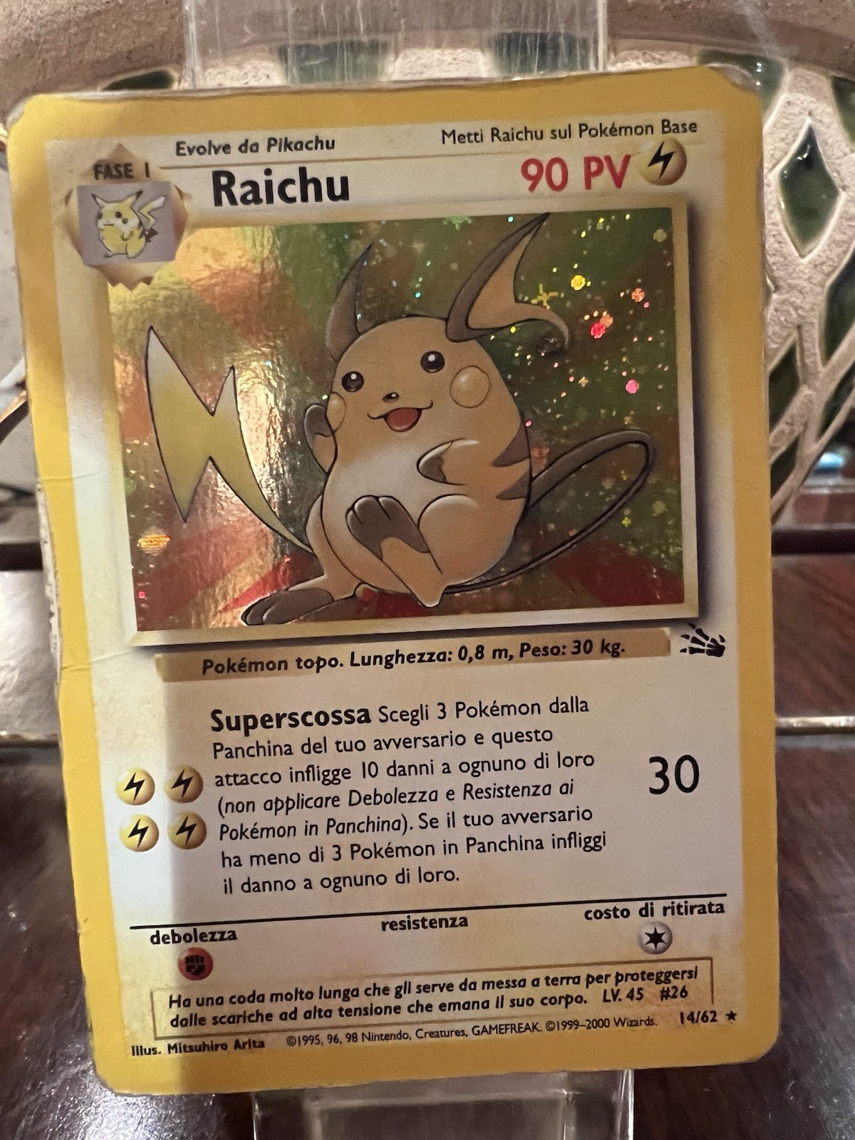 Raichu 14/62 Holo MP
