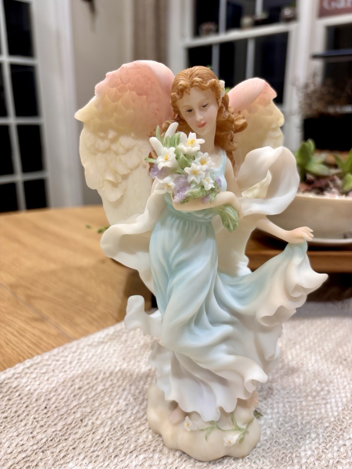 Seraphim Classics Lily Angel Figurine 84242 Roman Inc 2001 Limited Edition 8\