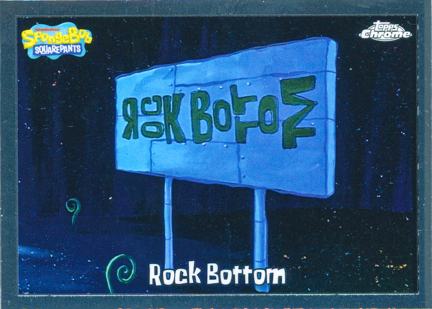 Topps Chrome Spongebob 2025 | Rock Bottom | 127