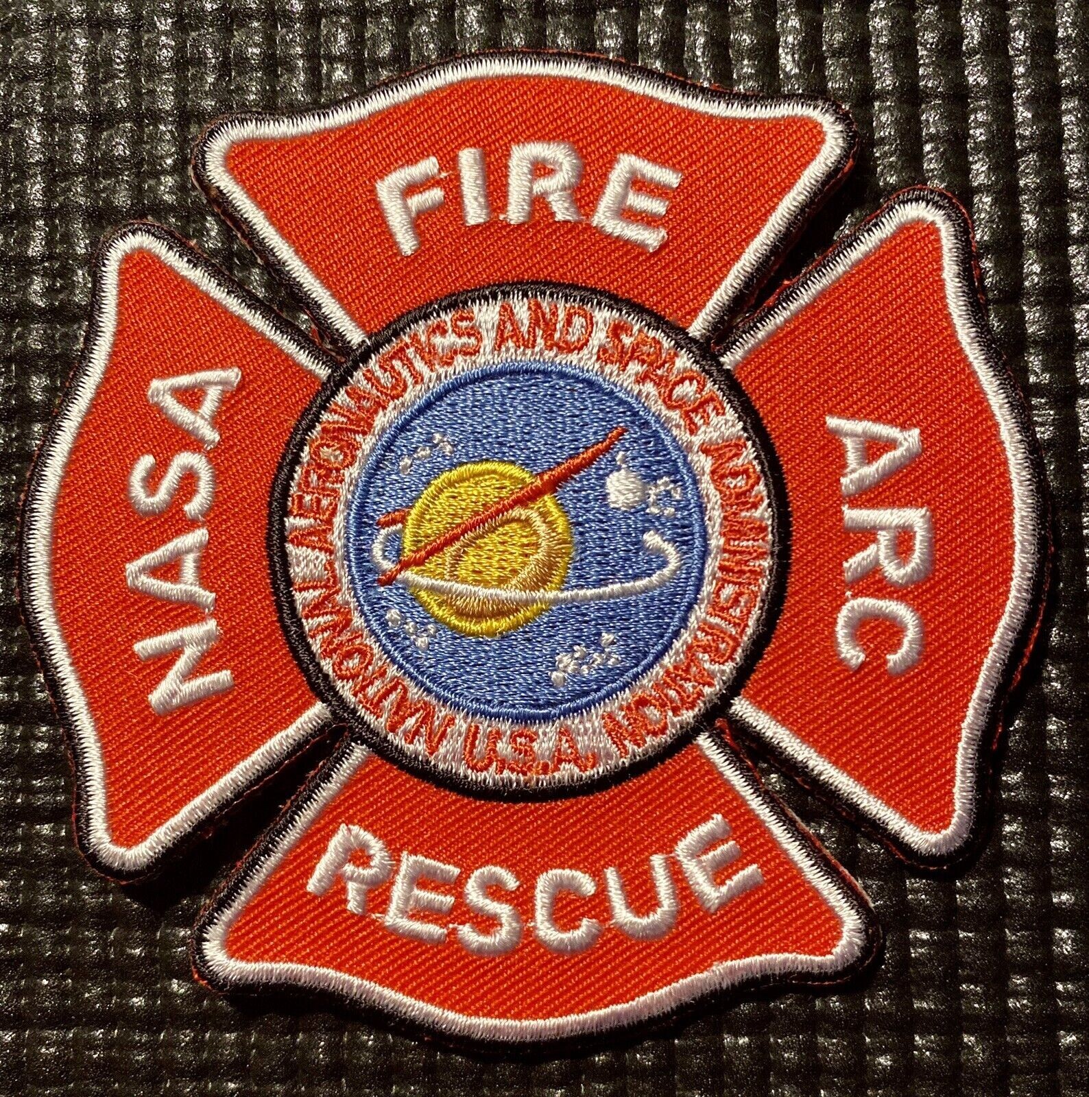 NASA AMES RESEARCH CENTER (ARC) - FIRE DEPT PATCH - 3.5”