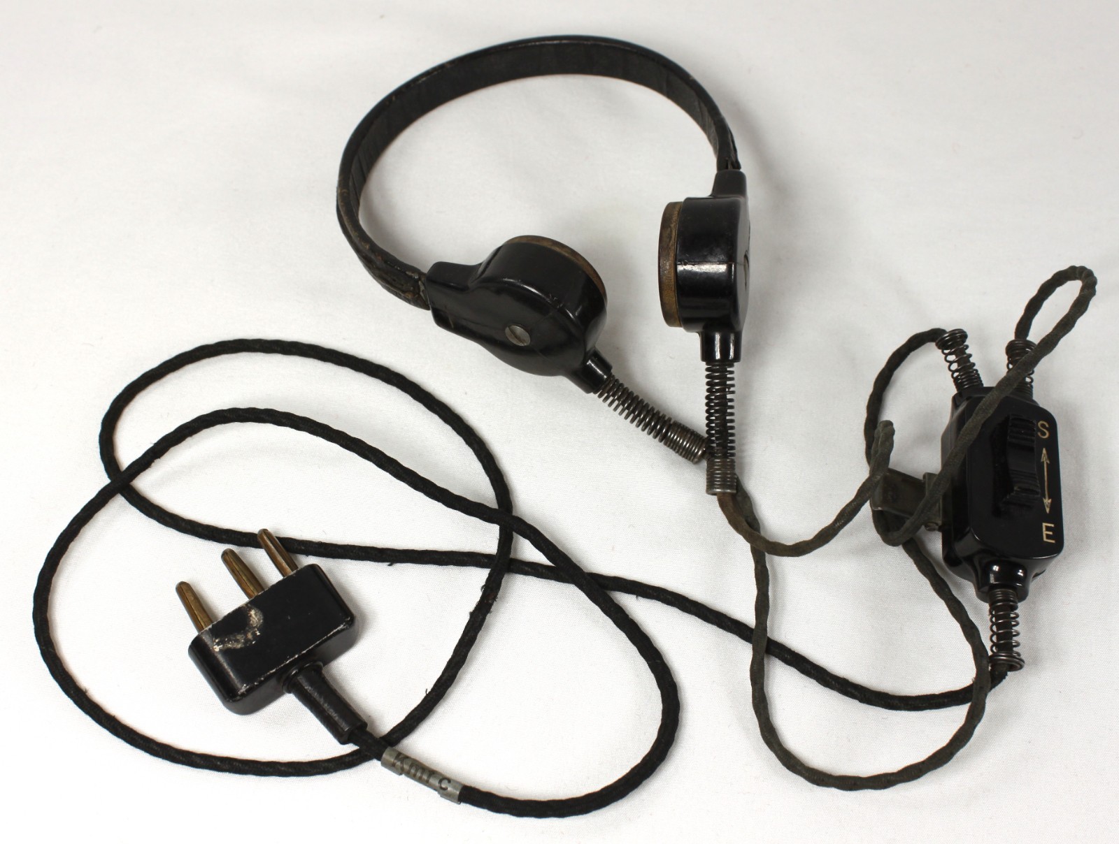 Nice  WW2 German Kmf C Panzer Throat Microphone