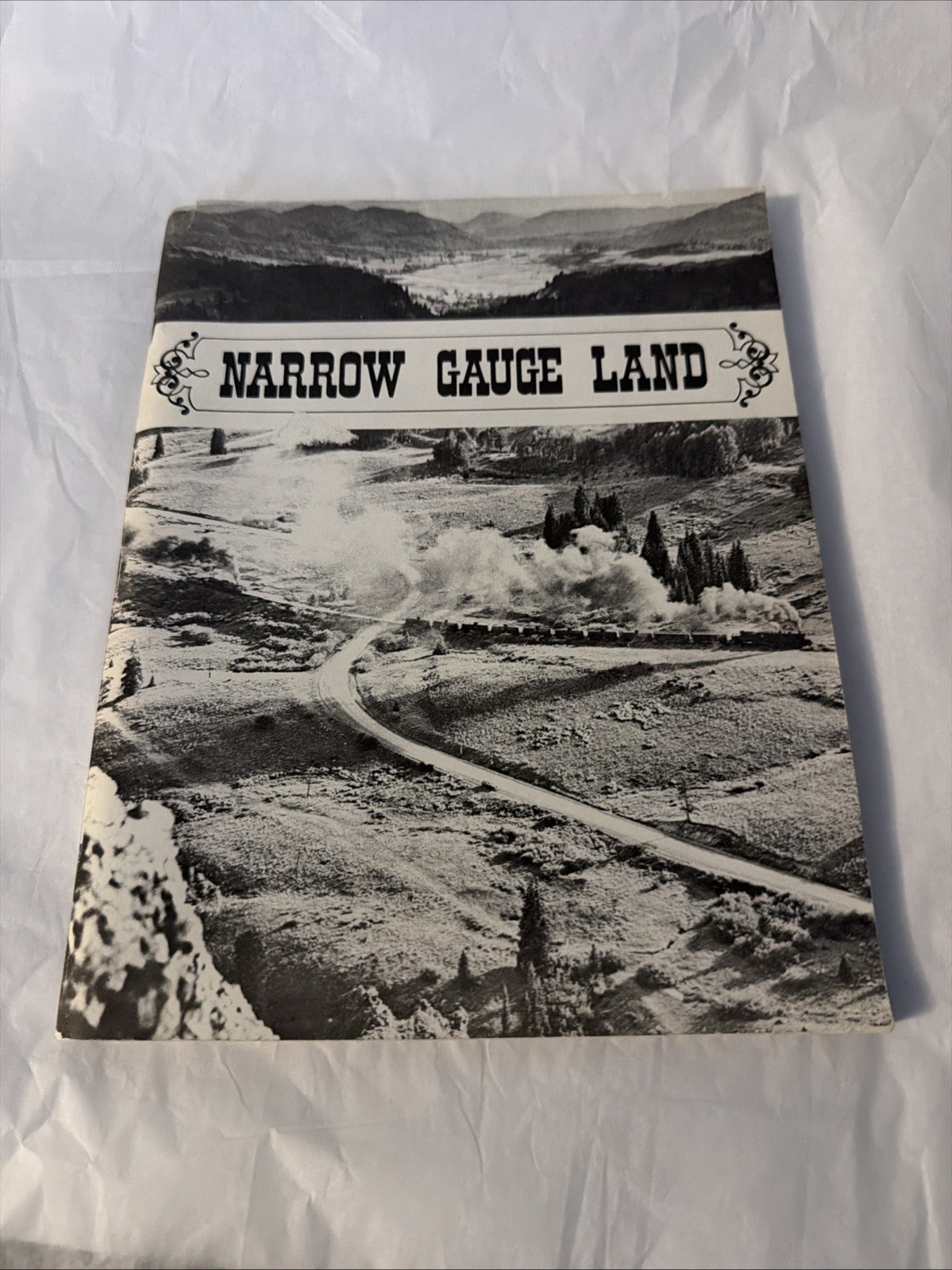 Vtg 1982 Narrow Gauge Land by James Eakin Train Book FULL of old Pictures Photos