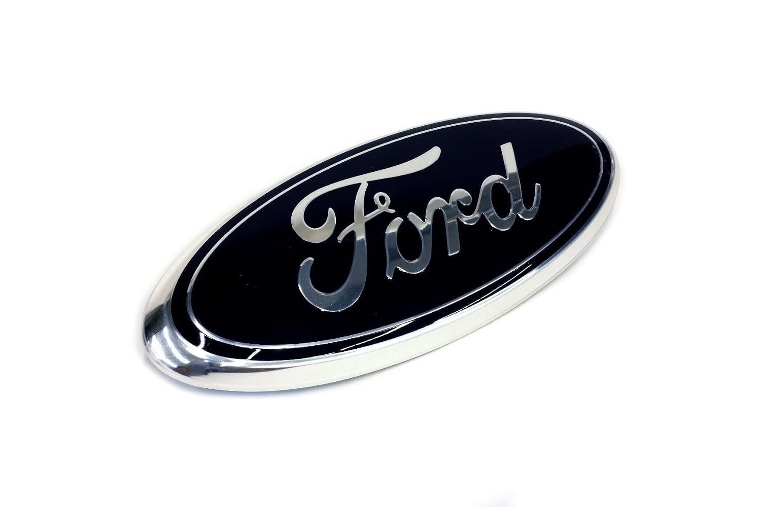 Genuine Ford AA8Z-9942528-A Nameplate, DARK BLUE, 9 x 3.5 INCHES