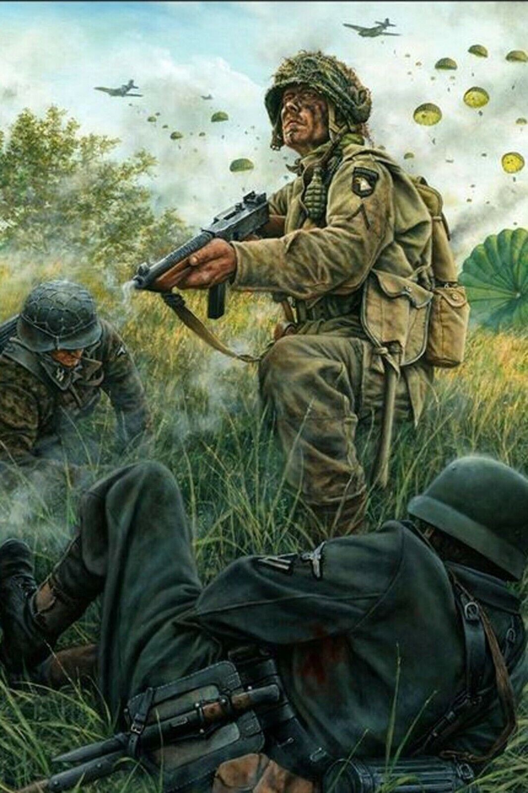 US Army 101st Airborne Division WW2 WWII Print 4x6 #1011