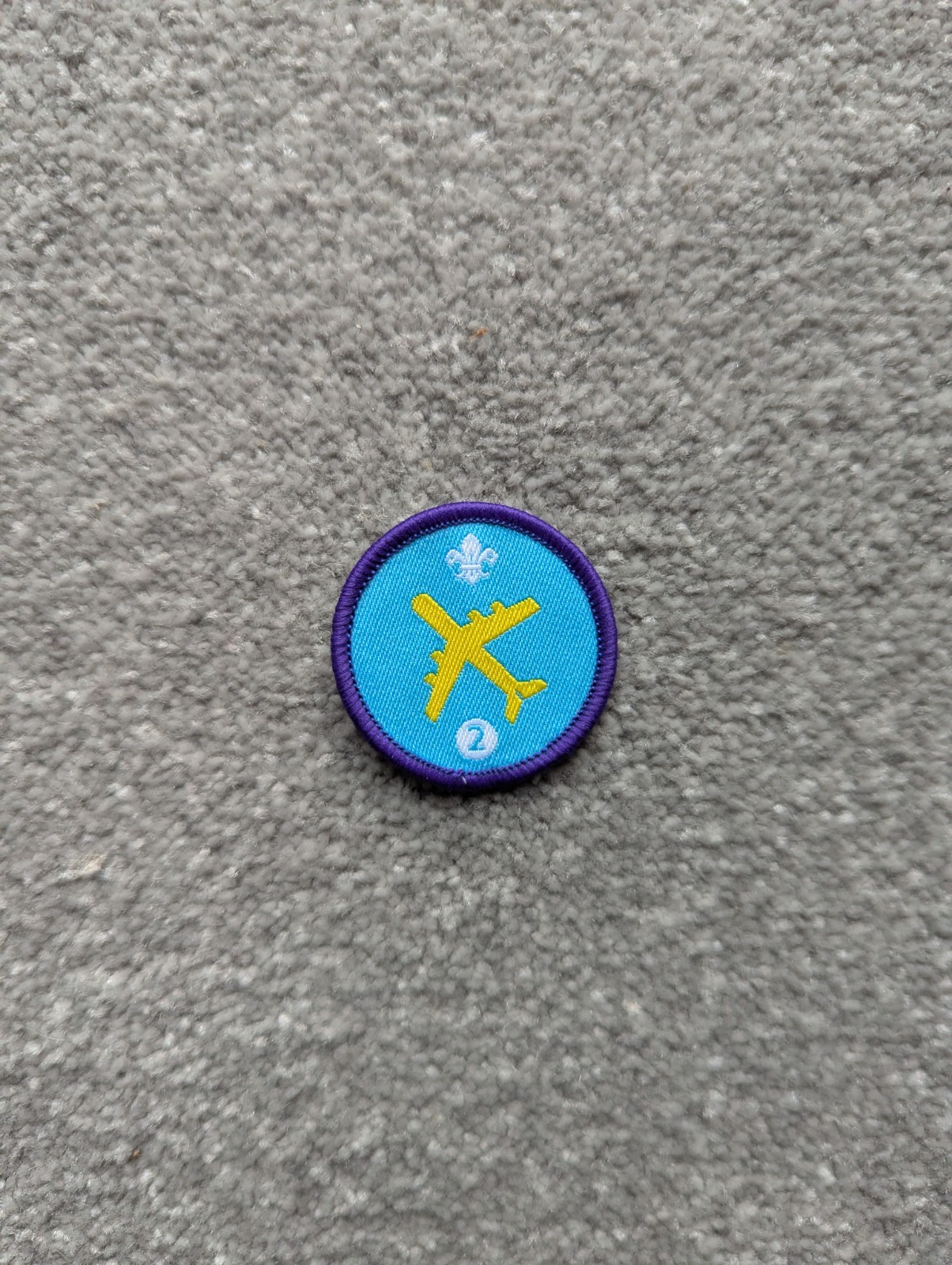 Air Activities Level 2 Staged Scout Activity Badge Old Logo Brand New