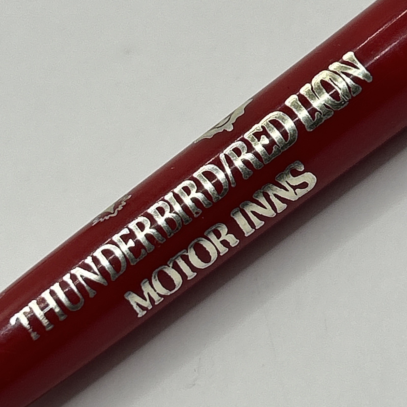 VTG c1960s/70s Ballpoint Pen Letter Opener THUNDERBIRD / RED LION MOTOR INNS VTG c1960s/70s Ballpoint Pen Letter Opener THUNDERBIRD / RED LION MOTOR INNS