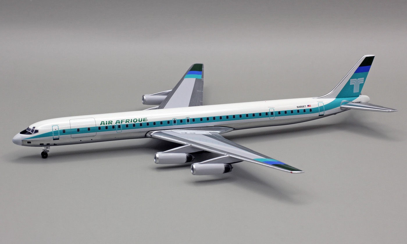 Aeroclassics HC024 Air Afrique Douglas DC-8-63 Hybrid N4868T Diecast 1/400 Model