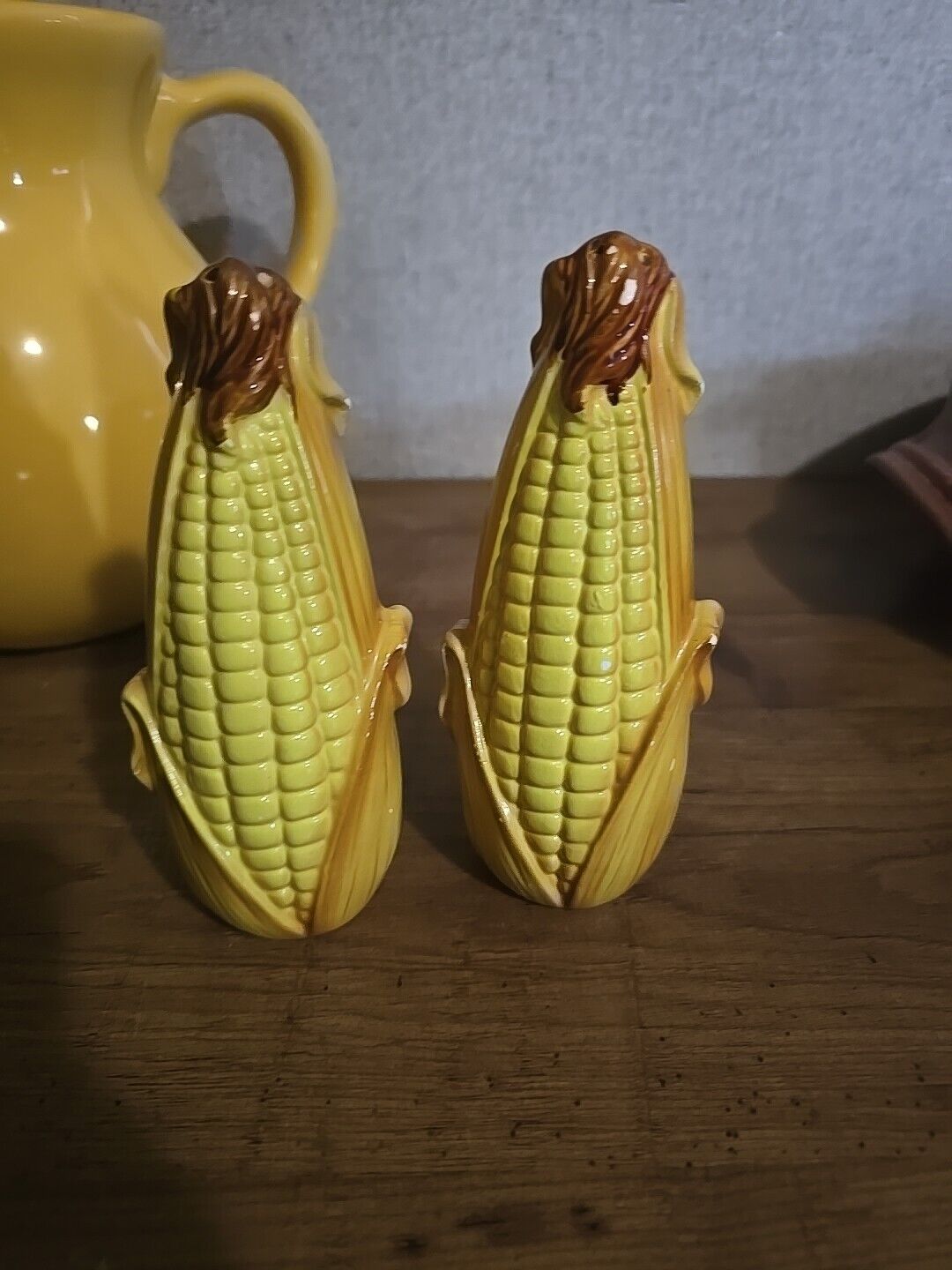 Vintage Set Ear of Corn Salt and Pepper Shakers- Made In Japan
