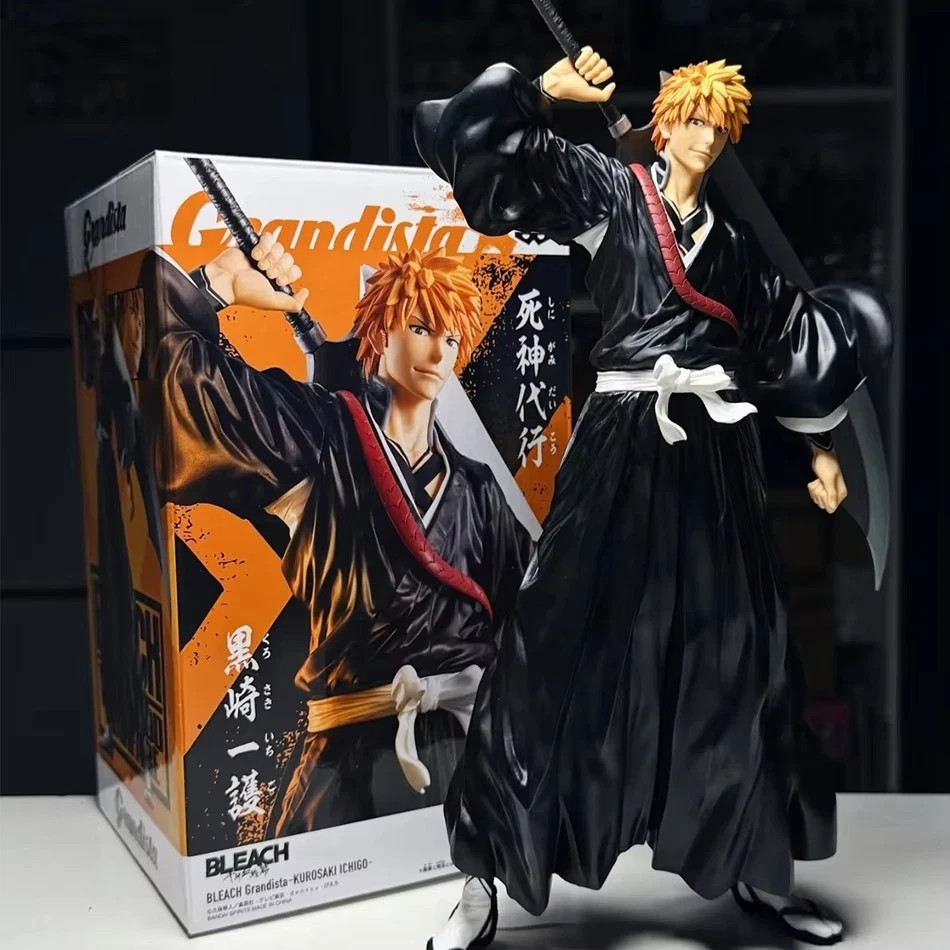 Anime Bleach Byakuya Ichigo Toushirou Action Figure PVC Model Gift Same Day 🚛✅