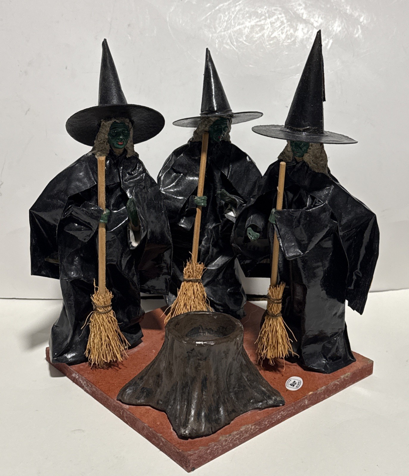 Handmade 3 Witches Mexican Folk Art Primitive OOAK