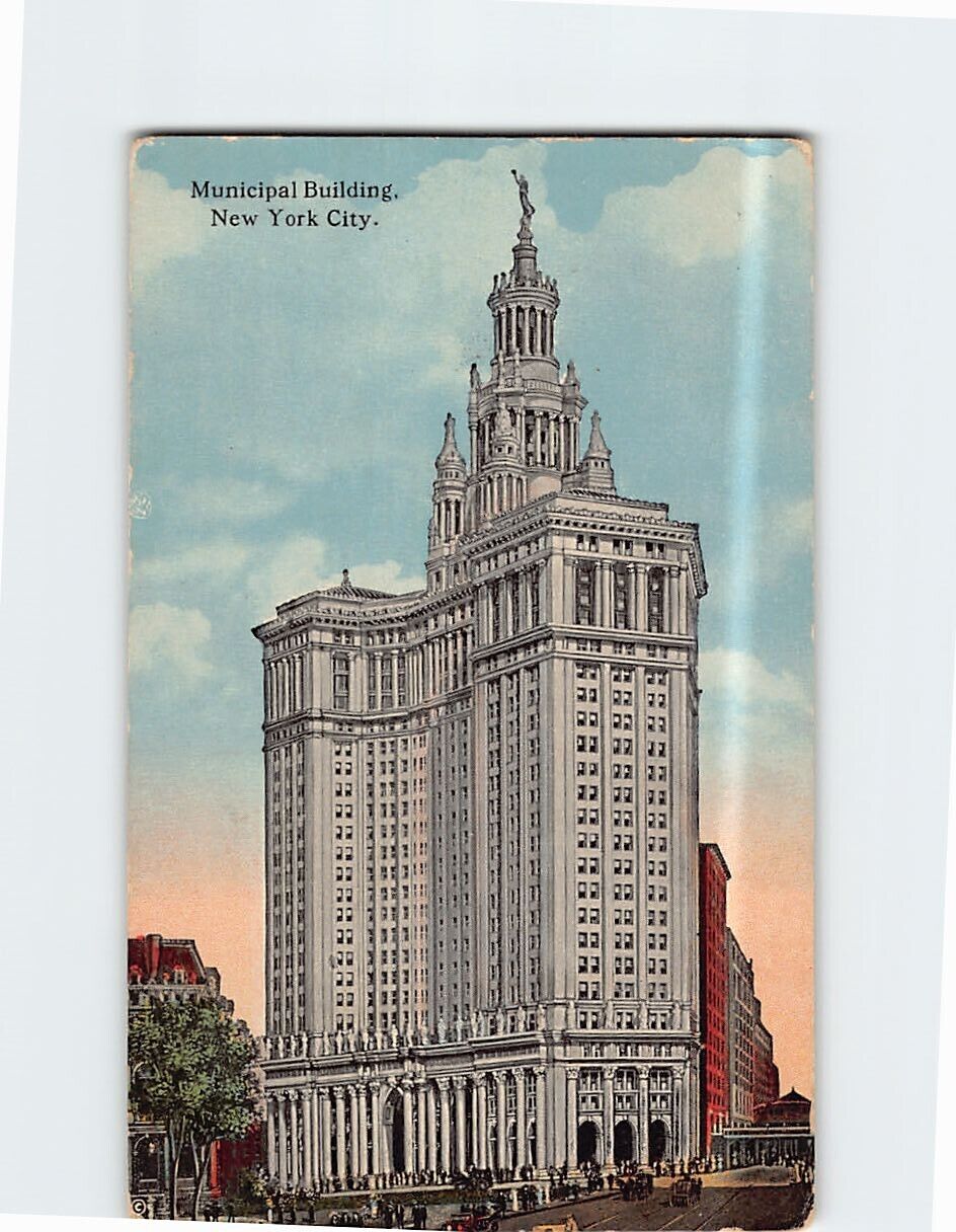 Postcard Municipal Building New York City New York USA