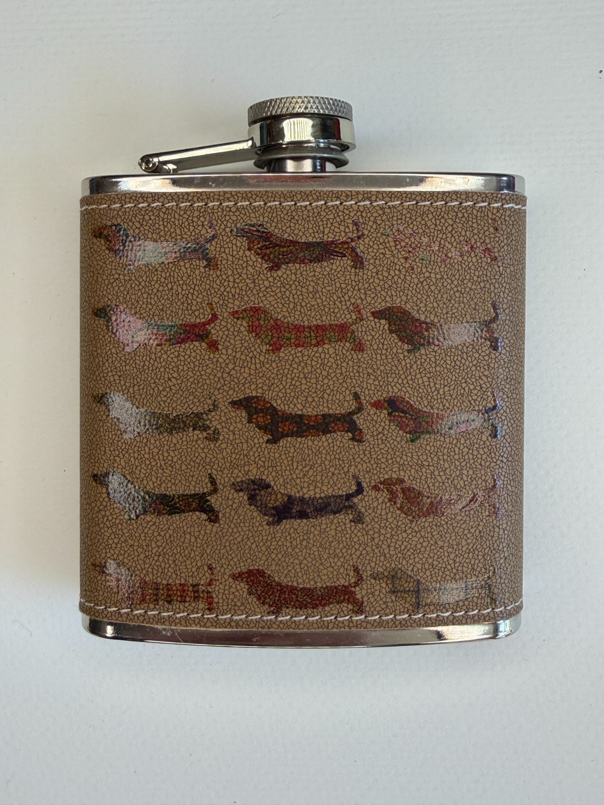 Basset Hound Flask Barware Drinking Cocktails