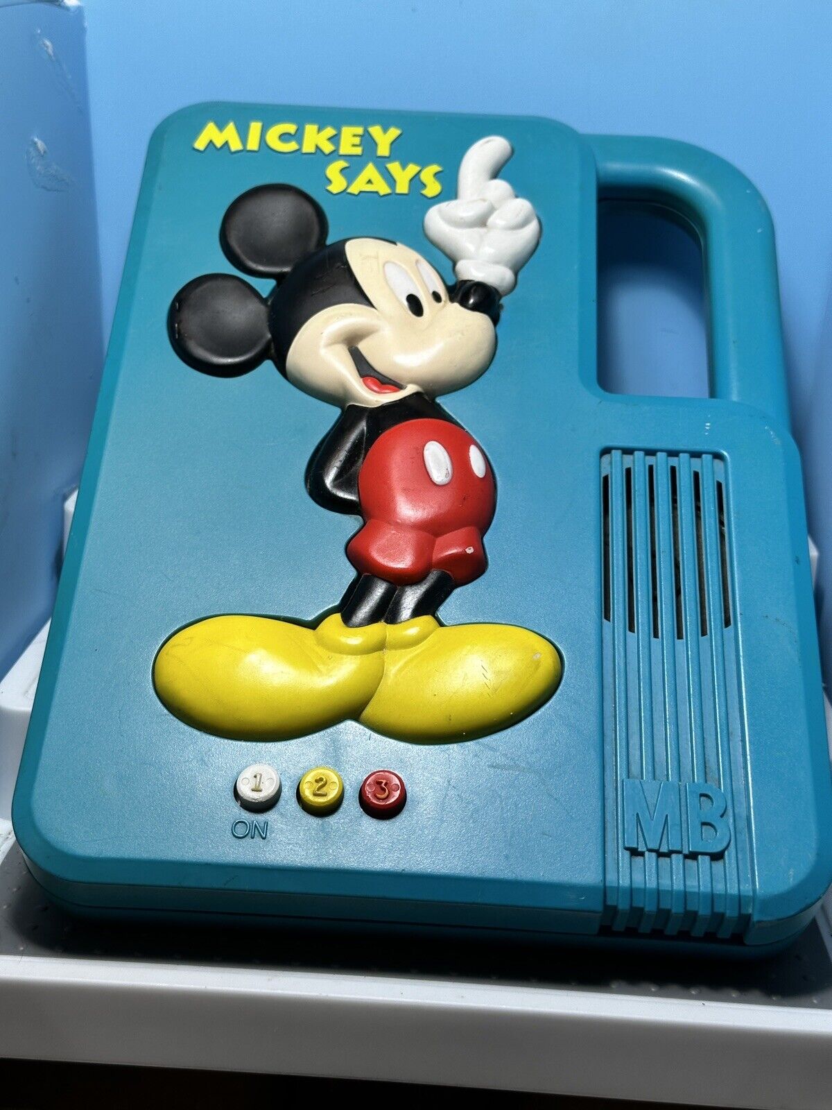 Disney Mickey Says Interactive Game Vintage Milton Bradley 1980’s See Desc.
