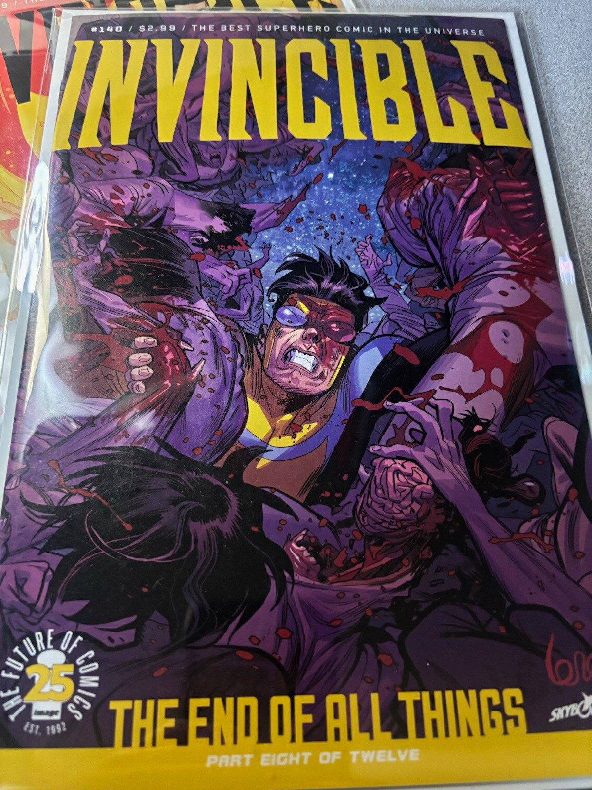 Invincible 140 variant cover