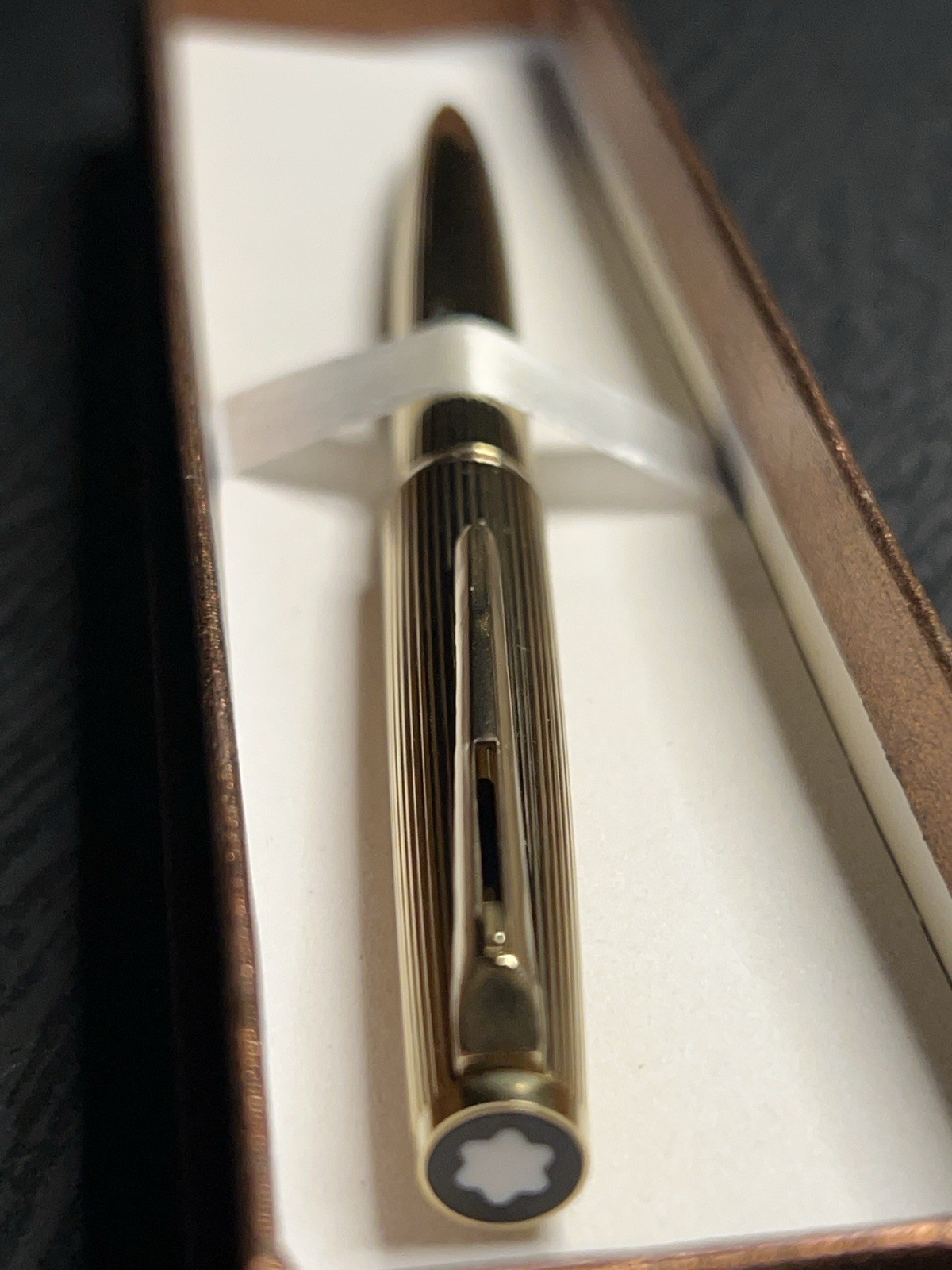 MONTBLANC VINTAGE 1970’S GOLD BALLPOINT MODEL 1846