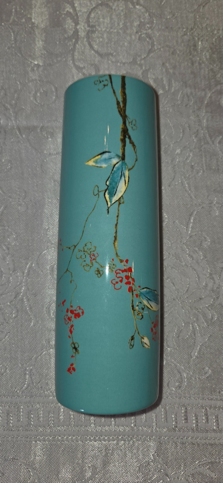 Lenox Simply Fine Chirp Cylinder Bud Vase/Taper Holder