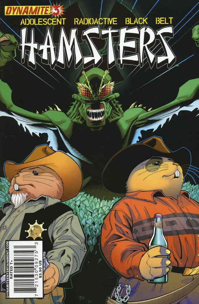 Adolescent Radioactive Black Belt Hamsters (Dynamite) #3A VF/NM; Dynamite | w/Ba Adolescent Radioactive Black Belt Hamsters (Dynamite) #3A VF/NM; Dynamite | w/Ba