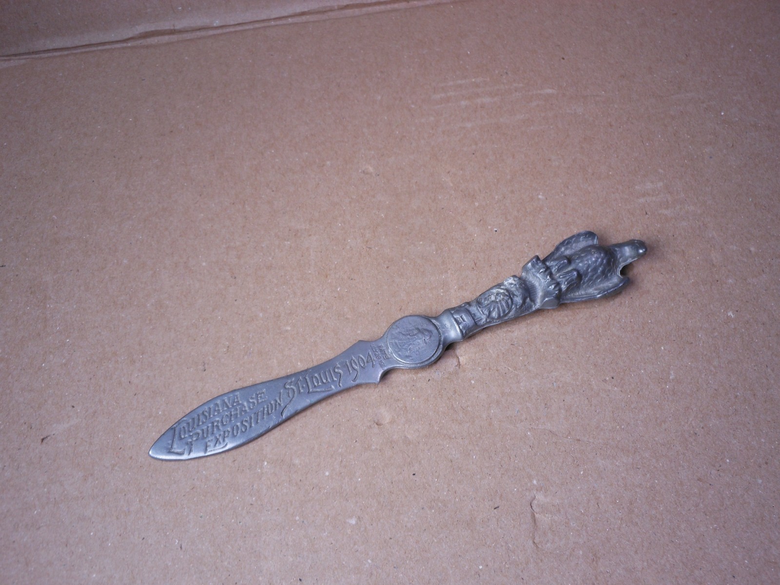 Antique 1904 St. Louis Worlds Fair Lousiana Purchase Exposition Letter Opener