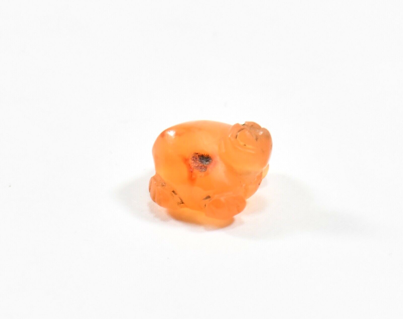 RARE ITEMS An Egyptian Carnelian Turtle Amulet RARE ITEMS An Egyptian Carnelian Turtle Amulet