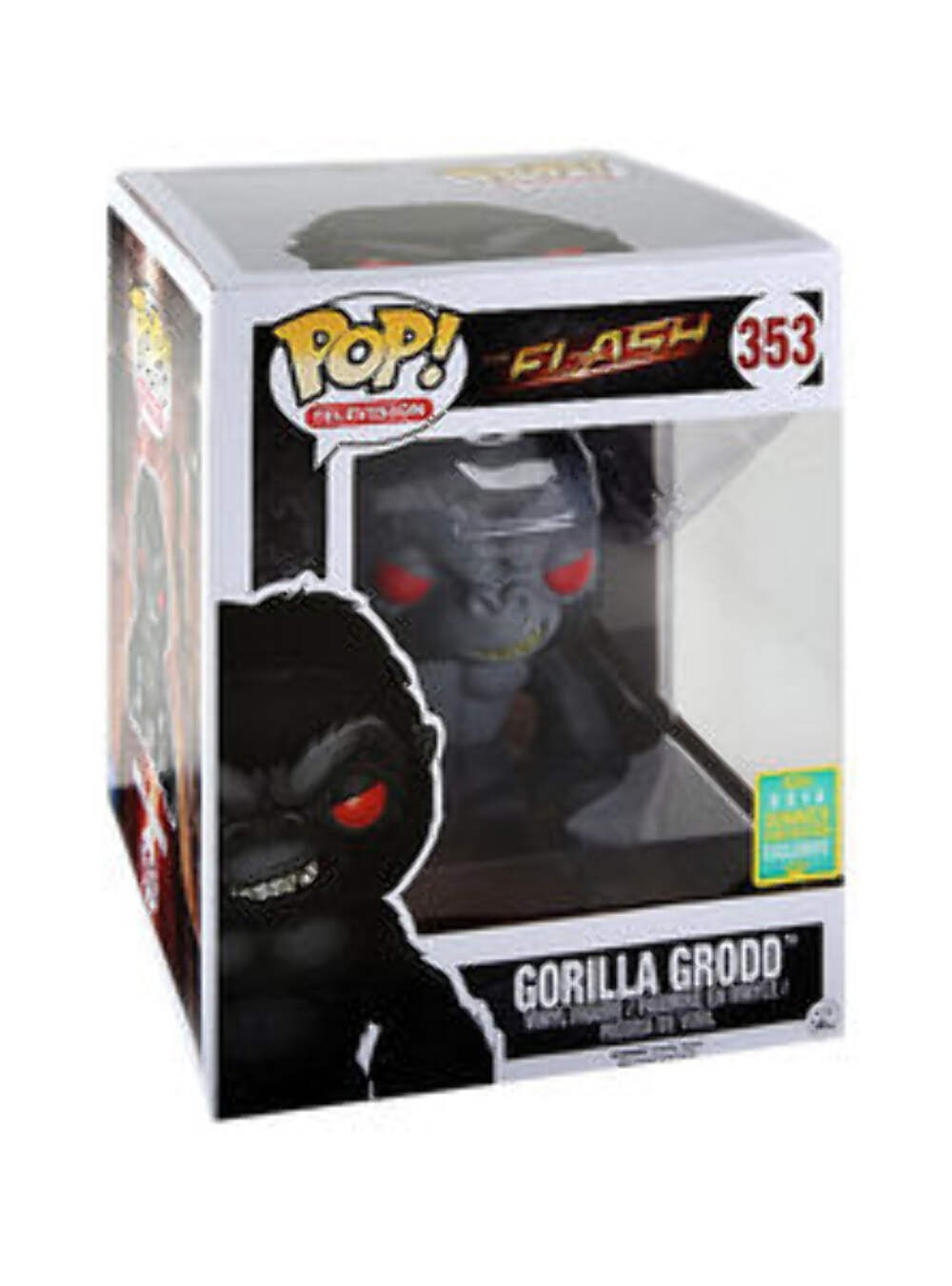 Funko POP Television: The Flash - Gorilla Grodd (2016 Summer Convention)(Damage