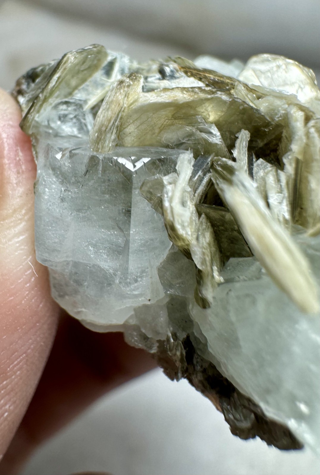 125 CT,  Natural Sky Blue  Aquamarine on Matrix From Shigar Valley PAk