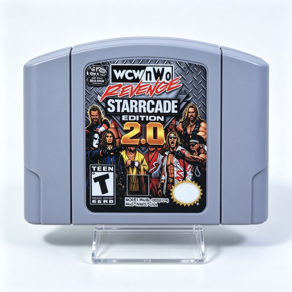 WCW-nWo Revenge - StarrcadeEdition 2.0 Game Cartridge For N64 USA Version