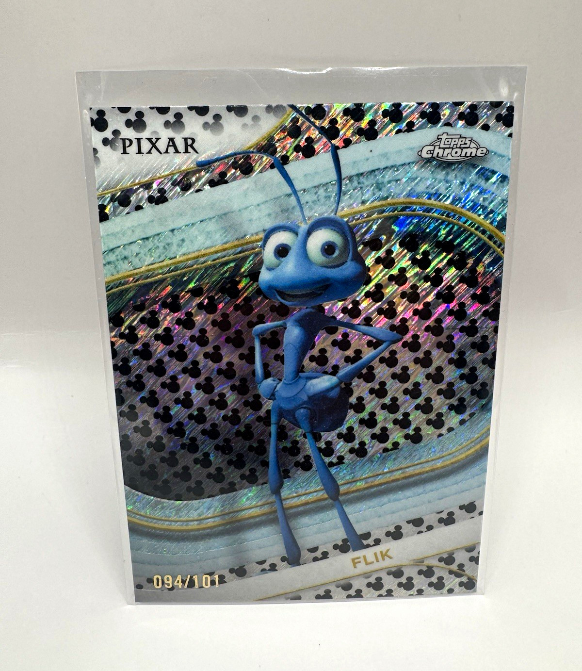 2025 Topps Chrome Disney Pixar Flik A Bug's Life #78 #094/101 Mickey background