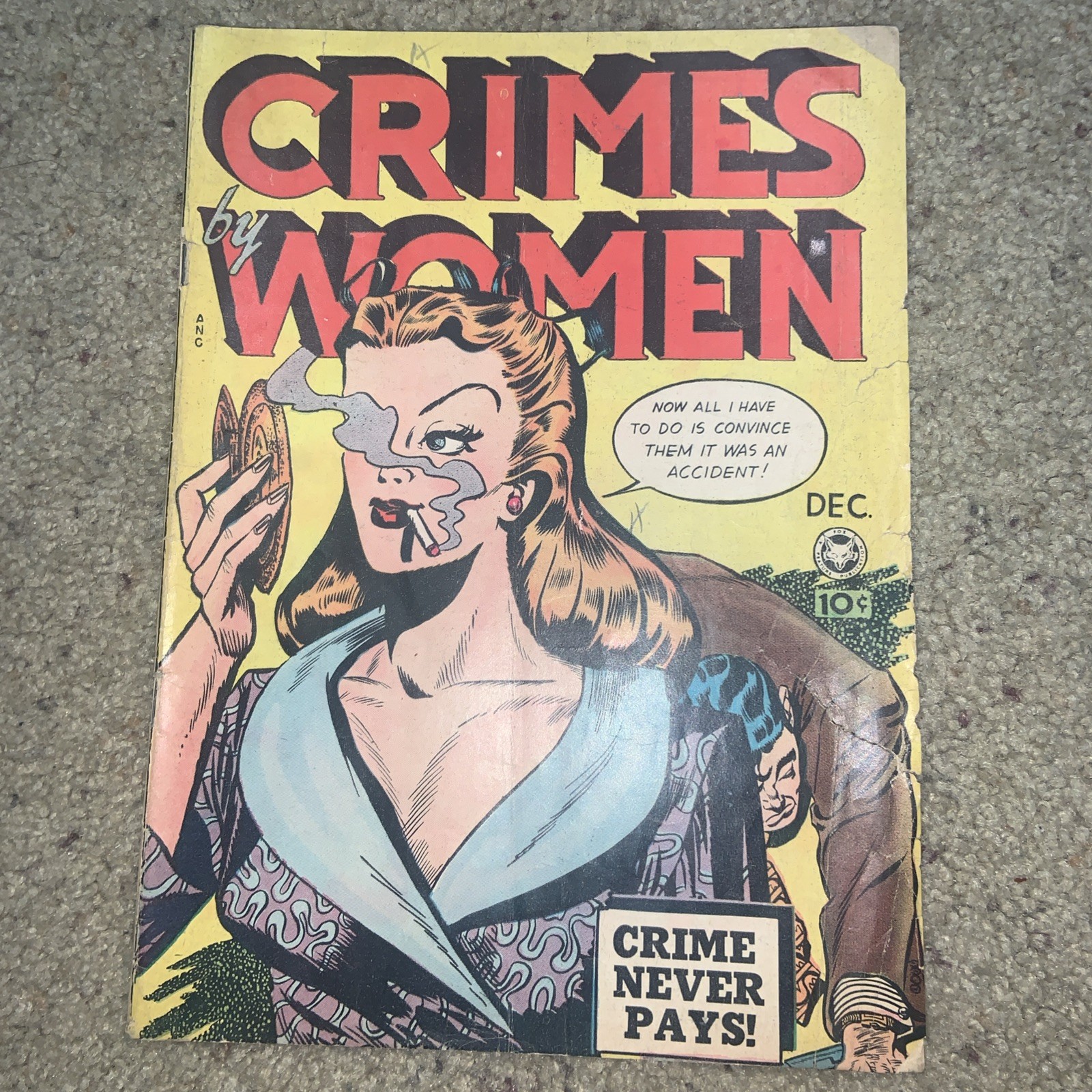 Crimes by Women #4 - Female Killer Cover - Electrocution Panes Fox GGA  