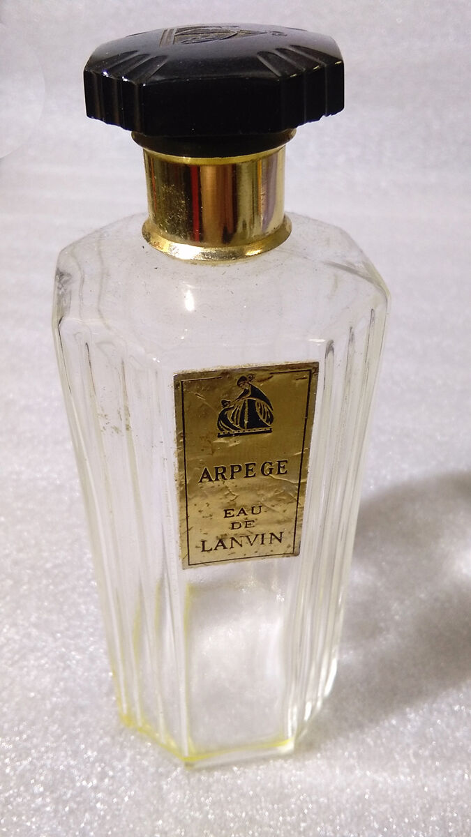 RARE ANTIQUE VINTAGE Perfume ✿ ARPEGE de LANVIN ✿ Parfum Bakelite 50´s? EMPTY