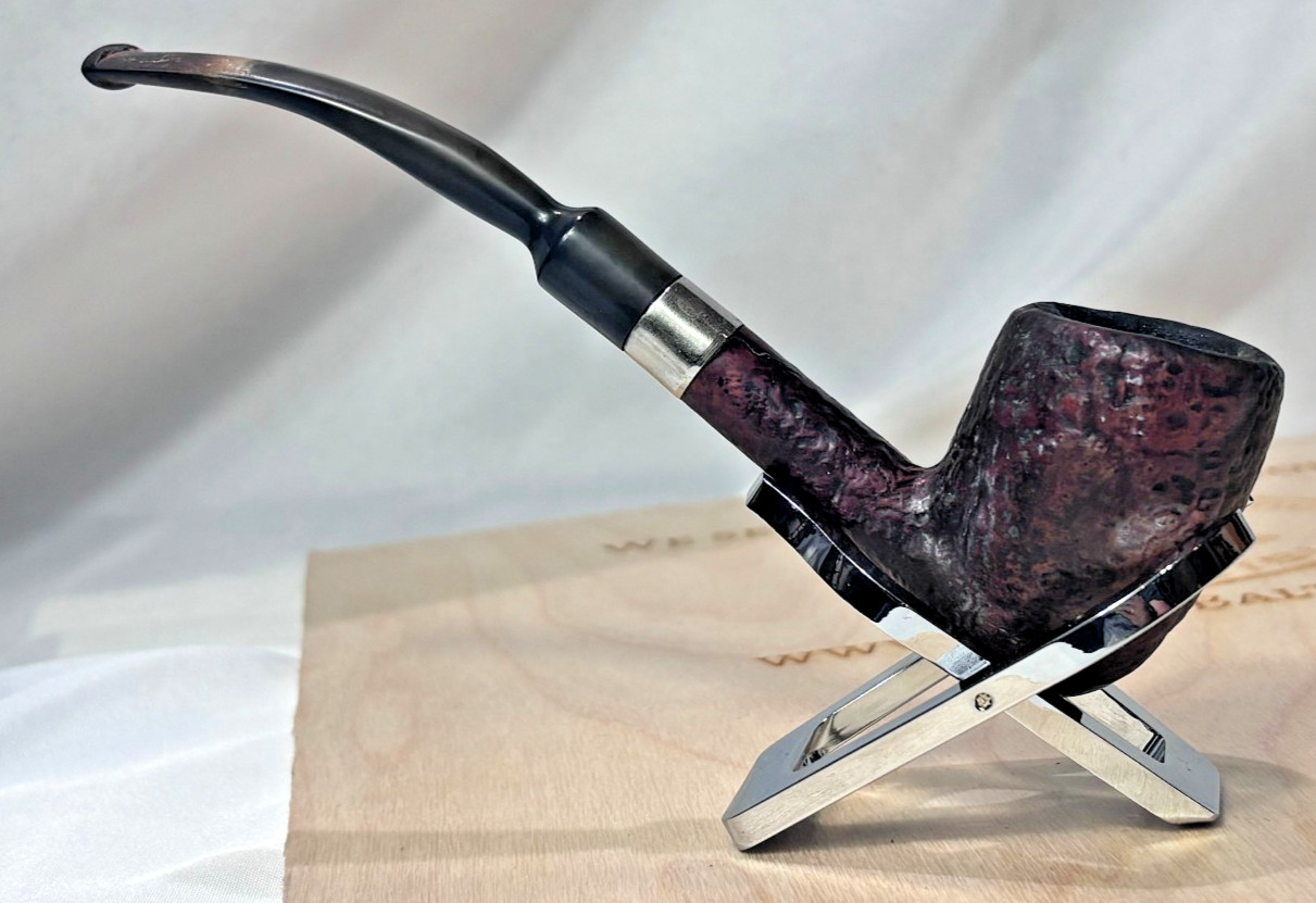Vtg Stanwell Acorn Shape Sandblast Finish Regd No.969-48 Handmade In Denmark