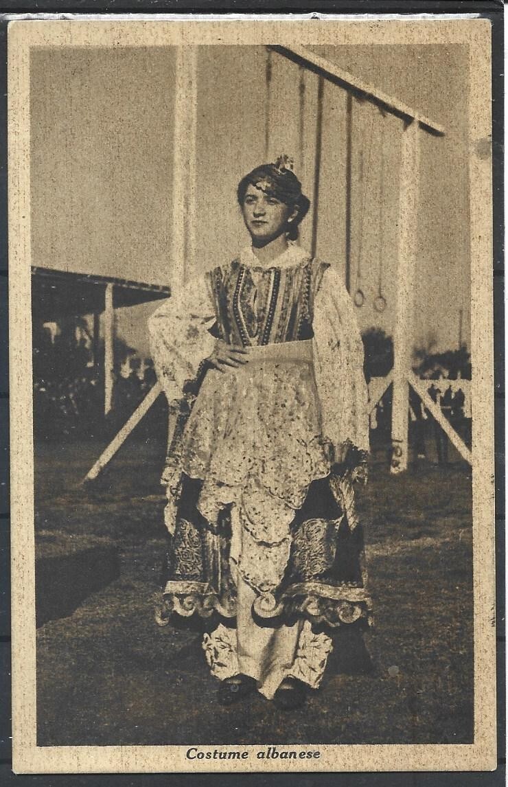 1940 ALBANIA TYRANT ALBANIAN COSTUME