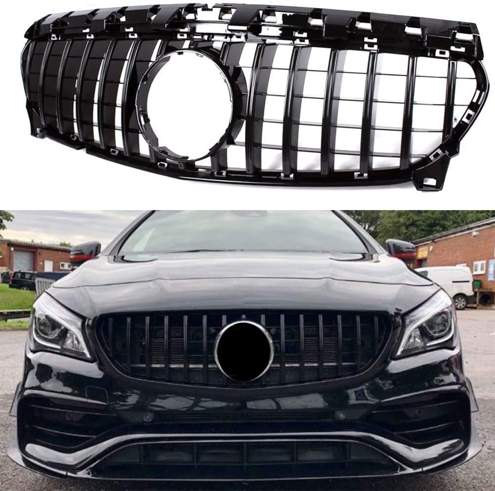 Front Racing Grills Suitable For Mercedes W117 CLA Class CLA200 CLA250 CLA45 ...