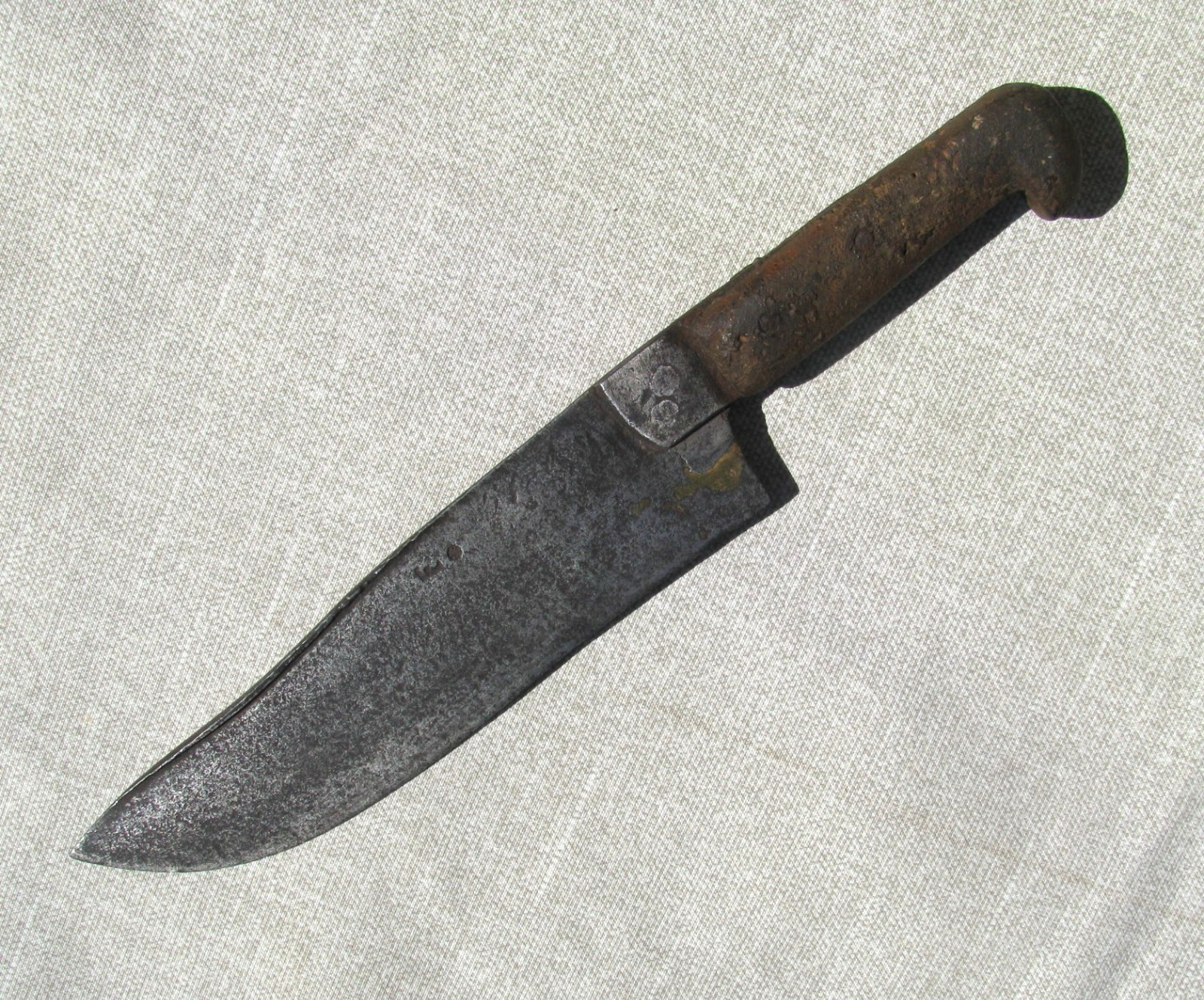 LATE RENAISSANCE HAND MADE ENGLISH KNIFE ~ 2 TOUCHMARKS ~ OLD AS DIRT c. 1600’s