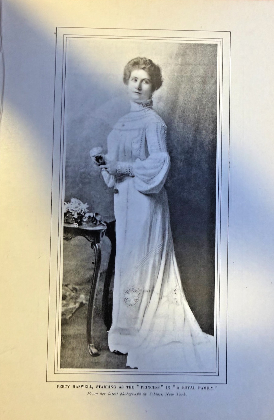 1903 Vintage Magazine Illustration Actress Percy Haswell in A Royal Family 1903 Vintage Magazine Illustration Actress Percy Haswell in A Royal Family