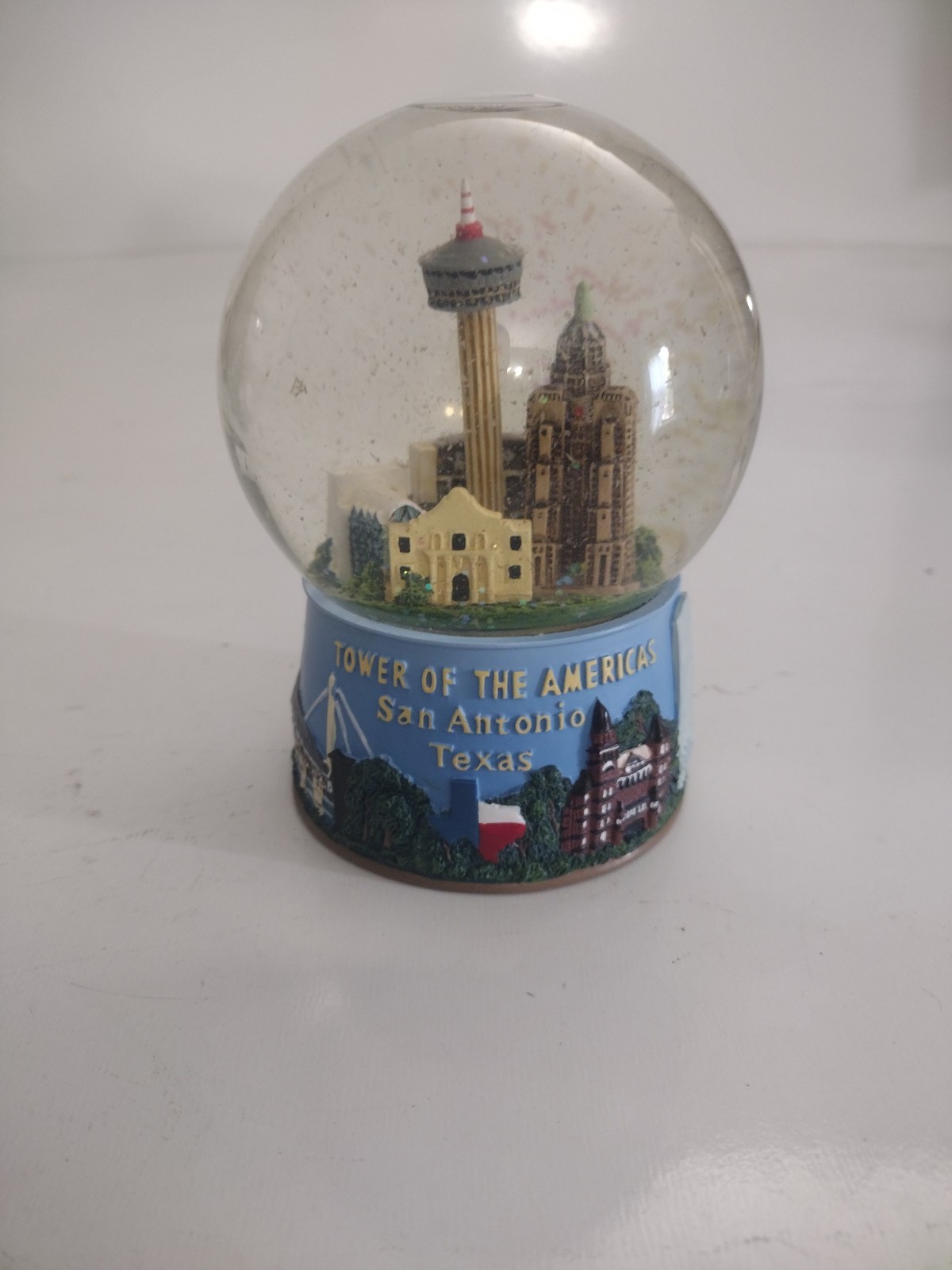 Tower of the Americas San Antonio Texas Souvenir Snow Globe 5.5\