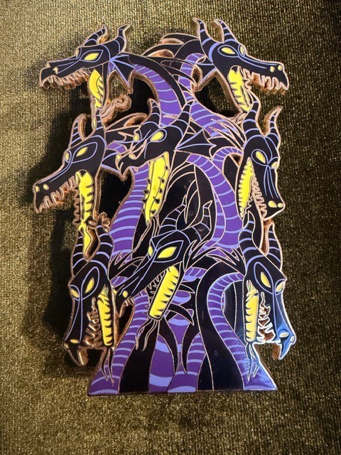 Hollar Maleficent Dragon Fantasy Pin Ultimate Grail 2019 Rare HTF Jumbo