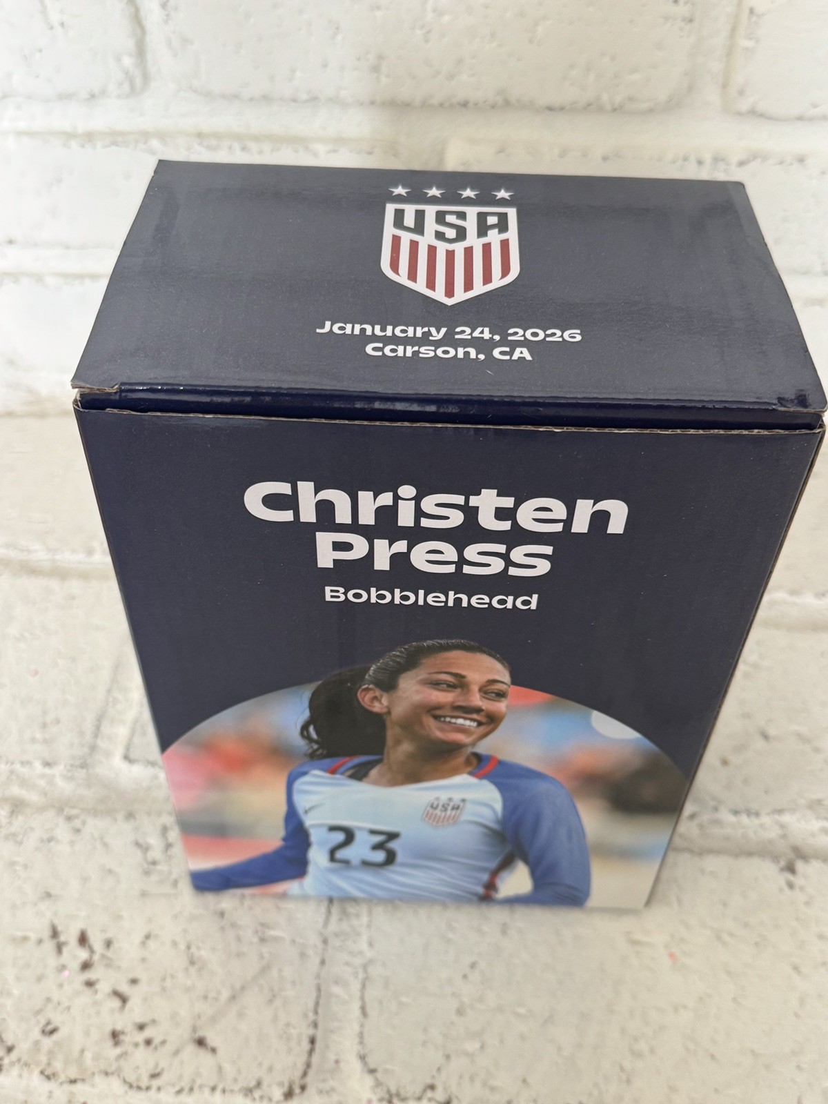 2026 New Dignity Health Park Christen Press USA Womens Soccer Bobblehead SGA 2026 New Dignity Health Park Christen Press USA Womens Soccer Bobblehead SGA