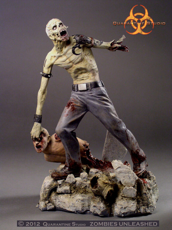Otto the Punk Statue 10/100 Zombies Unleashed Quarantine Studio Paquet NEW Otto the Punk Statue 10/100 Zombies Unleashed Quarantine Studio Paquet NEW