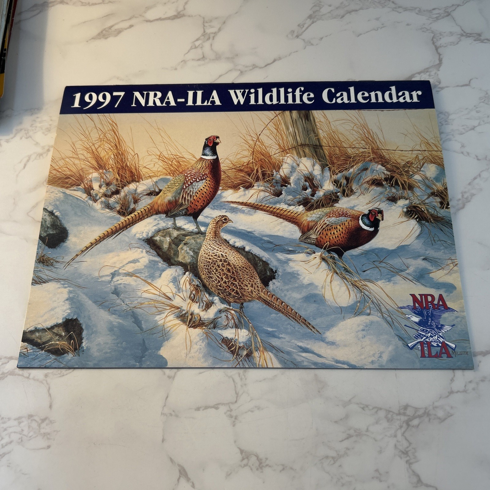 1997 NRA - ILA WILDLIFE CALENDAR, UNWRITTEN ON