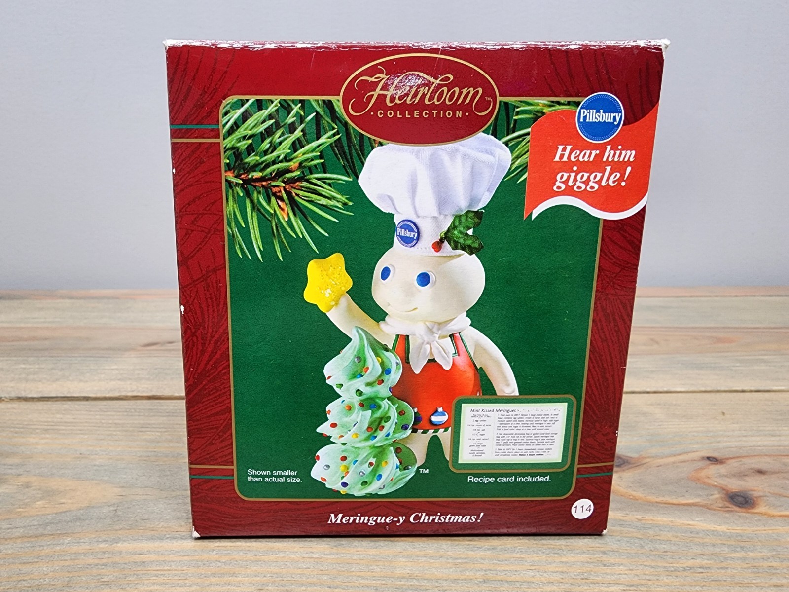 Pillsbury Doughboy Poppin'Fresh Sound Heirloom Ornament 2003
