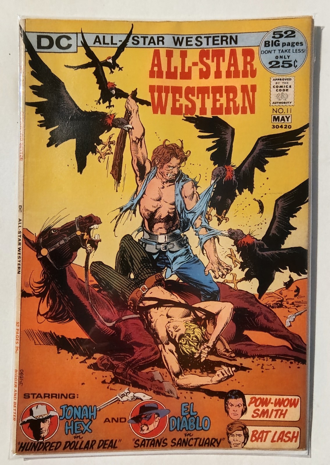 All-Star Western #11 Comic Book May 1972 2nd Appearance of Jonah Hex - DC Comics