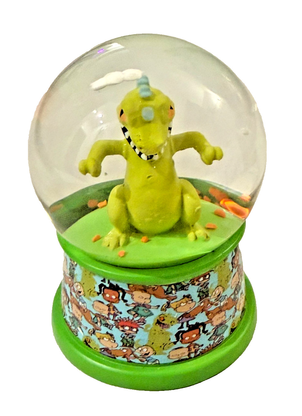 NEW Nickelodeon Rugrats Reptar Themed Mini Snow Globe Official Product