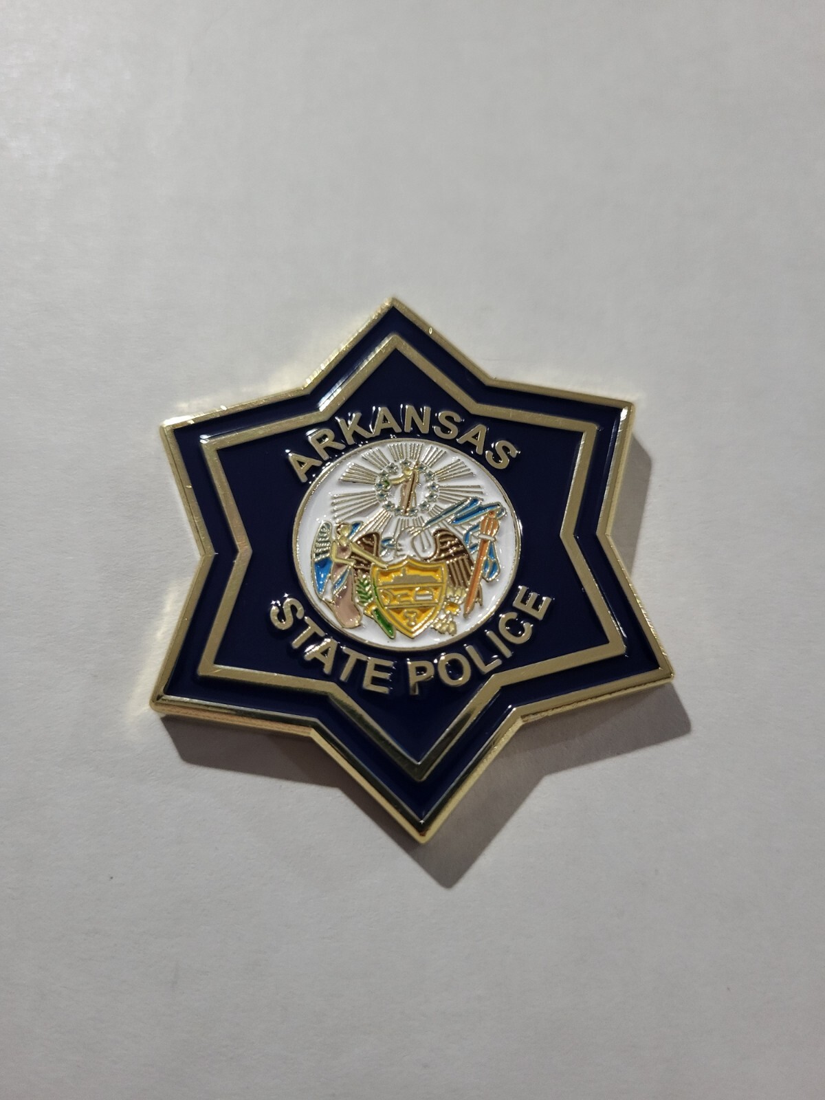 Arkansas State Police Challenge Coin