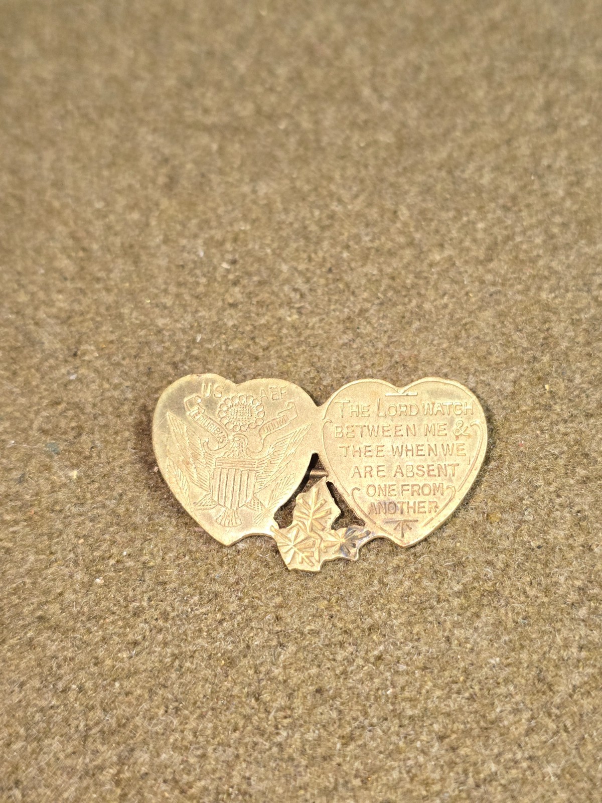 WWI US AEF Sweetheart Pin.