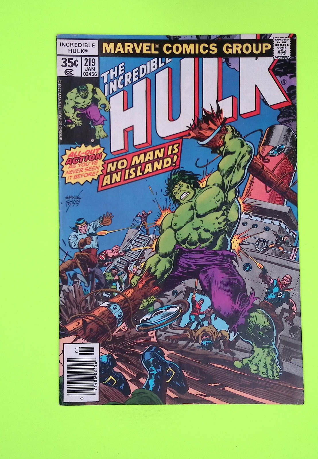 Incredible Hulk #219 Vol. 1 1978 Marvel Comics 1st App Newsstand V80-109